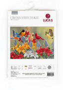 Backyard Birds with Daylilies - Cross Stitch Kit