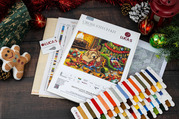 Santa's Little Troublemaker - Christmas Cross Stitch Kit