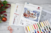 Santa's Visit - Christmas Cross Stitch Kit