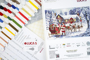 Santa's Visit - Christmas Cross Stitch Kit
