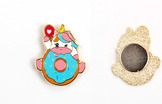 Donut Unicorn - Magnetic Needle Minder 