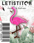 Pink Flamingo - Magnetic Needle Minder