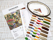 Early Evening in Avola - Cross Stitch Kit