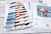 Santa and Friends - Christmas Cross Stitch Kit