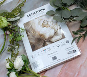 Peony Poses - Cross Stitch Kit