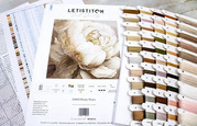 Peony Poses - Cross Stitch Kit