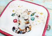 Cat's Happiness - Christmas Cross Stitch Kit