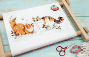 Winter Kitties - Cross Stitch Kit
