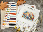 Autumn With A Rabbit - Cross Stitch Kit 