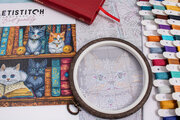 Bookshelf - Cross Stitch Kit