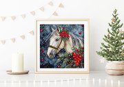 Winter Horse - Christmas Cross Stitch Kit  
