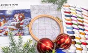 Silent Night Gift - Christmas Cross Stitch Kit 