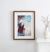 Hearts Over Kings - Cross Stitch Kit 