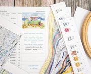 Strandbar - Cross Stitch Kit, different perspective #2. Select this picture to zoom in