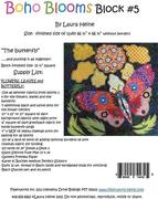 Boho Blooms #5 - Quilt Pattern