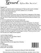 Gourd - Quilt Pattern