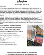 Shadow - Quilt Pattern