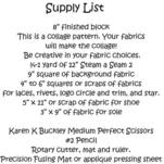 Whatevers #16 Tennie - Quilt Pattern