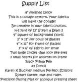 Whatevers #33 Glasses - Quilt Pattern