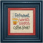 Retirement Crazy - Cross Stitch Pattern
