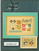 Yearbook - July & August - Cross Stitch Pattern