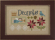 Yearbook - November & December - Cross Stitch Pattern