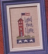 Land That I Love - Now and Then - Cross Stitch Pattern