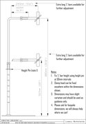Lowery Silver Grey Workstand with Side Clamp, different perspective #2. Select this picture to zoom in