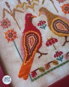 Pigeons in the Corn - Cross Stitch Pattern