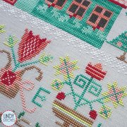 Snowflakes and Stars - Christmas Cross Stitch Pattern