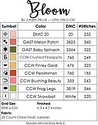 Bloom - Spring Cross Stitch Pattern