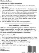 Chevron Pillows - Quilt Pattern