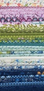 Legendary Love Pagoda - Navy - Quilt Fabric