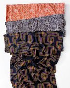 Linear Labyrinth Natural - Quilt Fabric