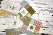 Lucky Xs and Os Sun - Quilt Fabric