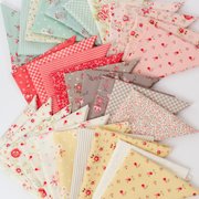 Lyda Rose Flowers Pink - Quilt Fabric