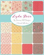 Lyda Rose Flowers Pink - Quilt Fabric