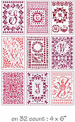 26 Monogrammes by Marjorie Massey - Cross Stitch Pattern