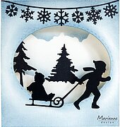 Silhouette Sleighride - Craft Die