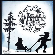 Silhouette Sleighride - Craft Die