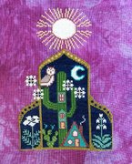 Desert Dreaming - Cross Stitch Pattern, different perspective #1. Select this picture to zoom in