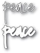 Peace Jotted Script - Memory Box Craft Die