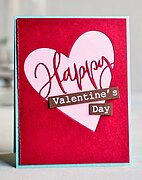 Happy Heart Collage - Craft Die
