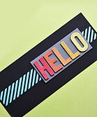Slim Diagonal Collage - Craft Die