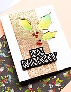 Contempo Holly - Craft Die and Stencil