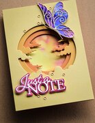 Cloudy Moon Collage - Craft Die