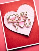 Pinpoint Burst Heart - Craft Die