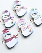 Layered Friendly Snowman - Craft Die