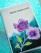 Wild Rose Stem - Clear Stamp