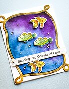 Deep Blue Ocean - Stamp and Die Set